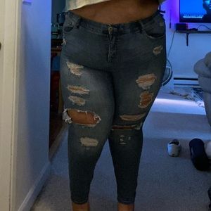 Torrid Jegging - Medium Blue